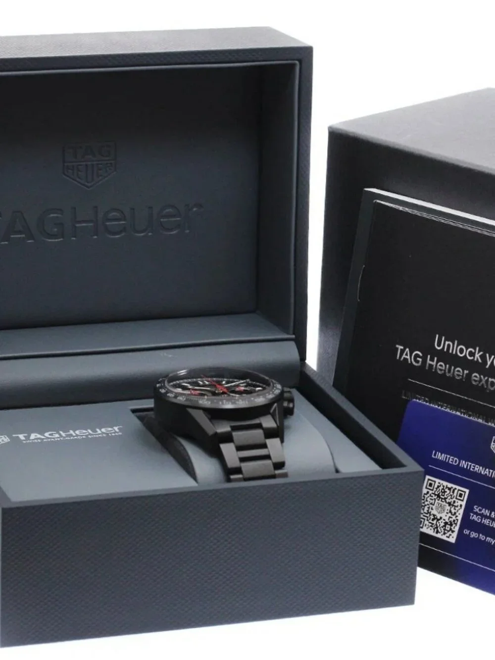 TAG HEUER Carrera Caliber Heuer 02 CBG2090.BH0661 Chrono AT Men's Watch - Picture 2 of 7